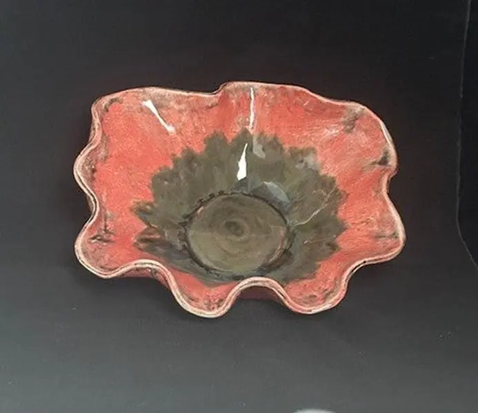Pink & Green Bowl