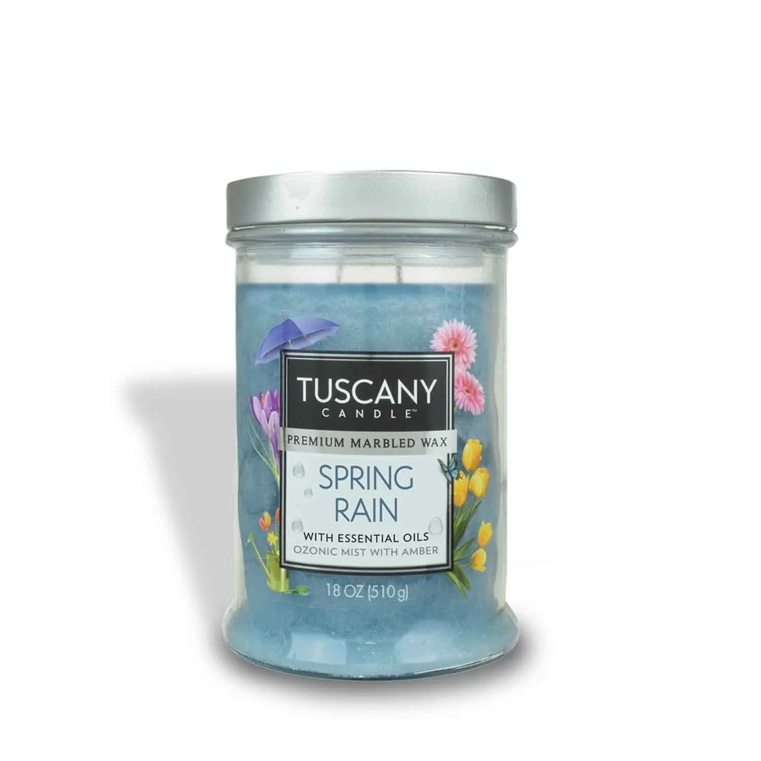 Spring Rain® Long-Lasting Scented Jar Candle (18 oz)