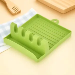 Multifunctional Kitchen Storage Rack Set, Includes Pot Lid Holder, Spoon Rest, Chopstick Organizer, Space Saving, Home Party Cooking, Kitchenware