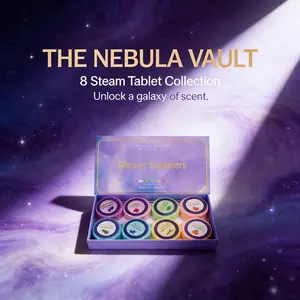 Essential Oil Shower Steamers 8PCS, Spring Self Care Kit, Home Spa Shower Bombs for Stress Relief & Daily Relax