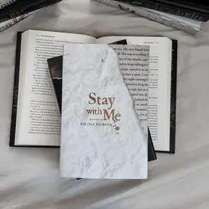 Stay With Me Signed Nicole Fiorina Hardback Book Collectible Edition (Book 1)