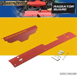 Fit For 02-07 Subaru WRX & STI Radiator Shroud & Pulley  Belt Cover Combo