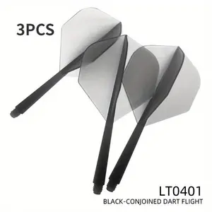 New 70% Transparent 2ba Dart, Integrated Wing, Durable L-Type Wing Axis, Precision Throwing, Aerodynamic Shape, Lightweight Flight, Professional Dart