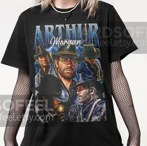 Arthur Morgan Unique Vintage T-Shirt, Gift For Women and Man Unisex T-Shirt