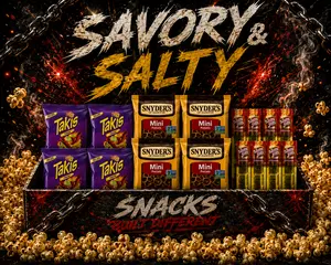 Savory & Salty Snack Box – Bold & Crunchy Variety Pack (20 Count)