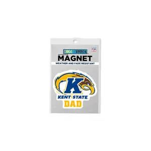 Kent State Small Dad Magnet