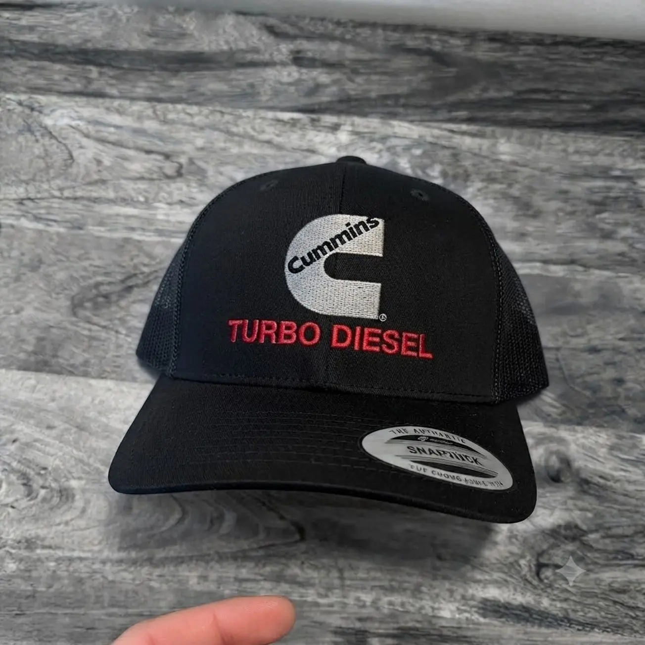 Cummins Turbo Diesel Embroidered Retro Hat Trucker Hat Many Colors Snapback Hat, Unisex Casual Street Style, Gift Idea For Her Him, Unisex Everyday Wear