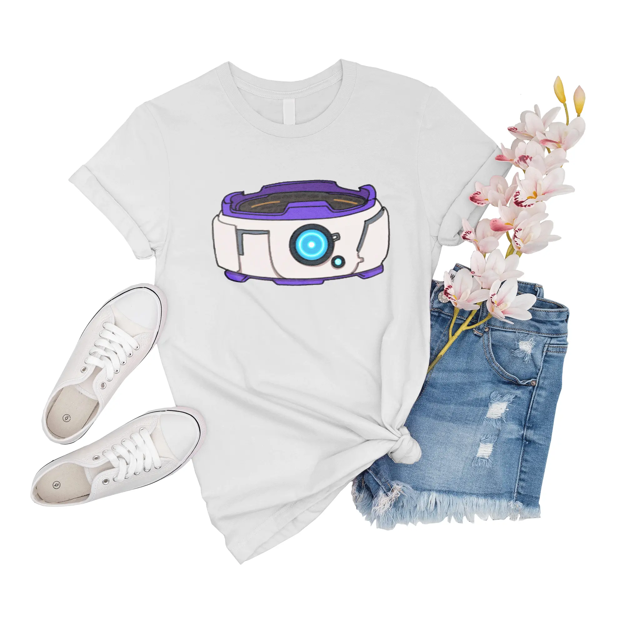 T-Shirt Unisex Reyna Valorant Kj Bot 1 Boy Sleeve Shirts Novelty Girl Tee Family Gift For Men Women Big Friend Shirt