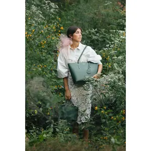 KAFKA LARGE TOTE  GREEN