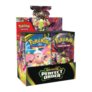 Pokemon English ME3 Perfect Order Booster Box CARDS LIVE OPENING