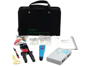 StarTech Professional RJ45 Network Installer Tool Kit w/ Carrying Case - Network tools kit , TAA (CTK400L