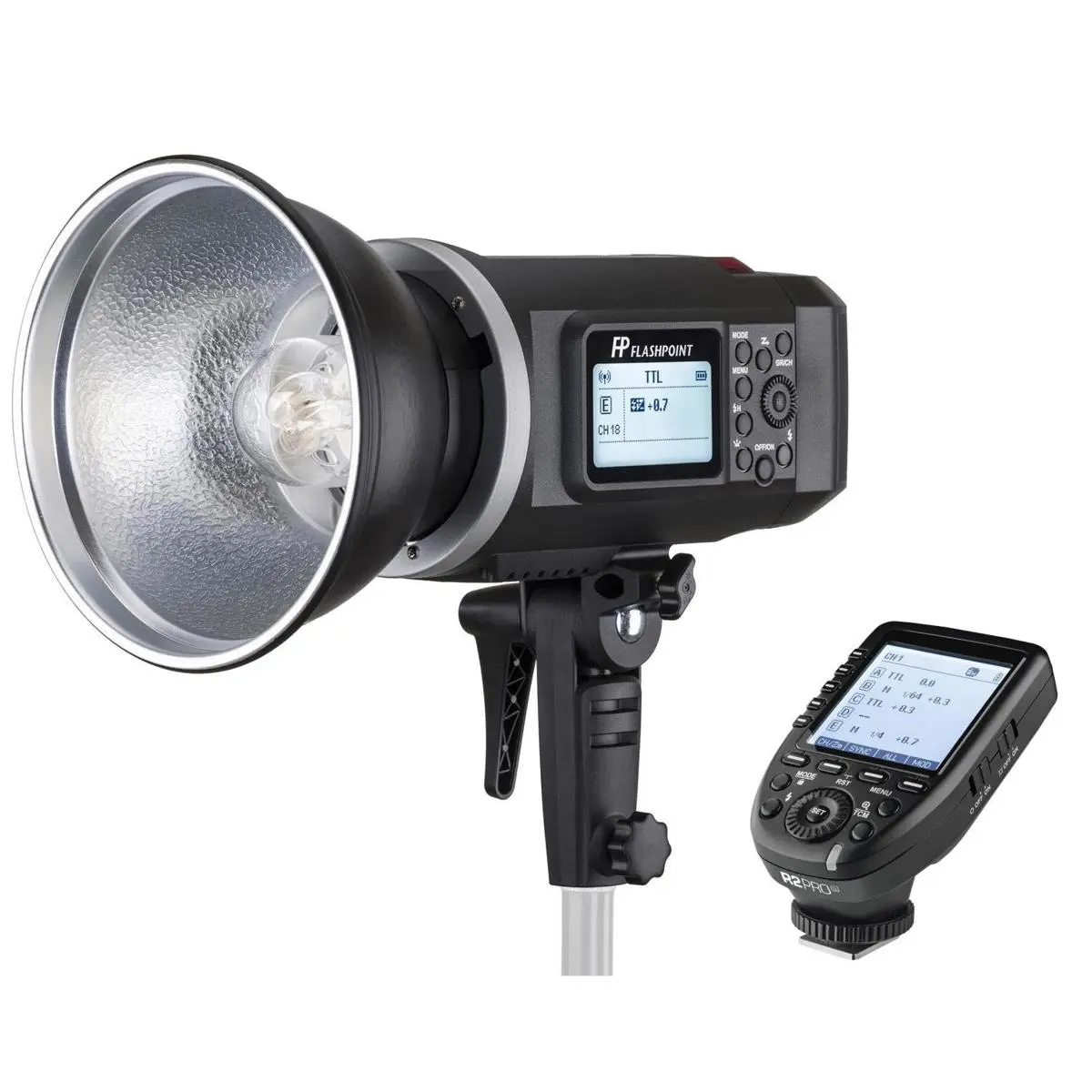 Flashpoint XPLOR 600 R2 TTL All-In-One Flash, w/R2 Pro MarkII for Nikon