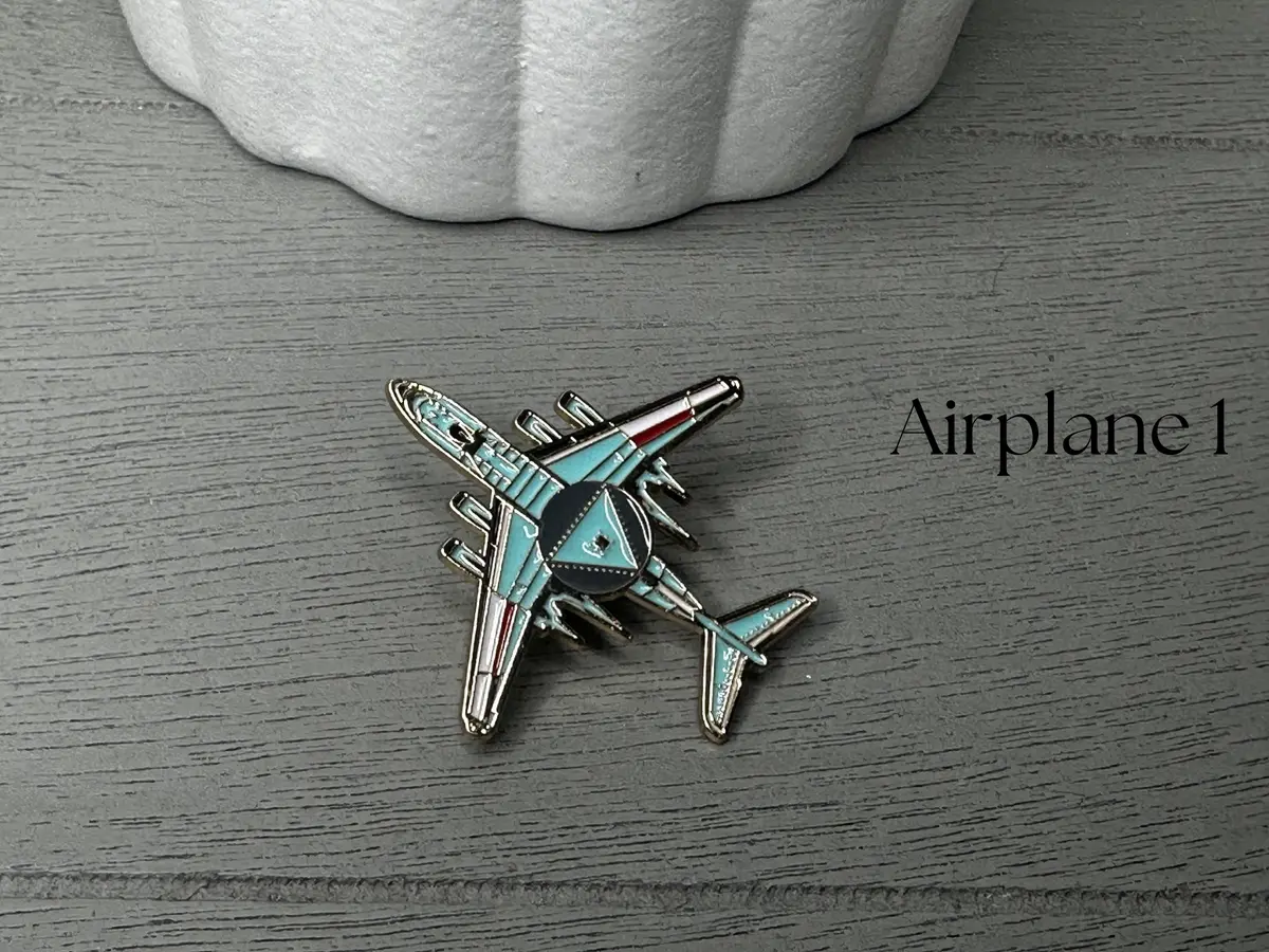 Fly Airplane Pins (7 styles)