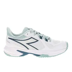 diadora Womens Trofeo 2 Ag Pickleball Tennis Sneakers Shoes - Blue, White