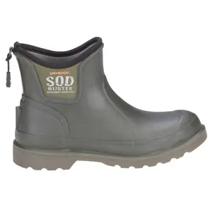 Dryshod Womens Sod Buster Round Toe Pull On Casual Boots Ankle Low Heel 1-2" - Green