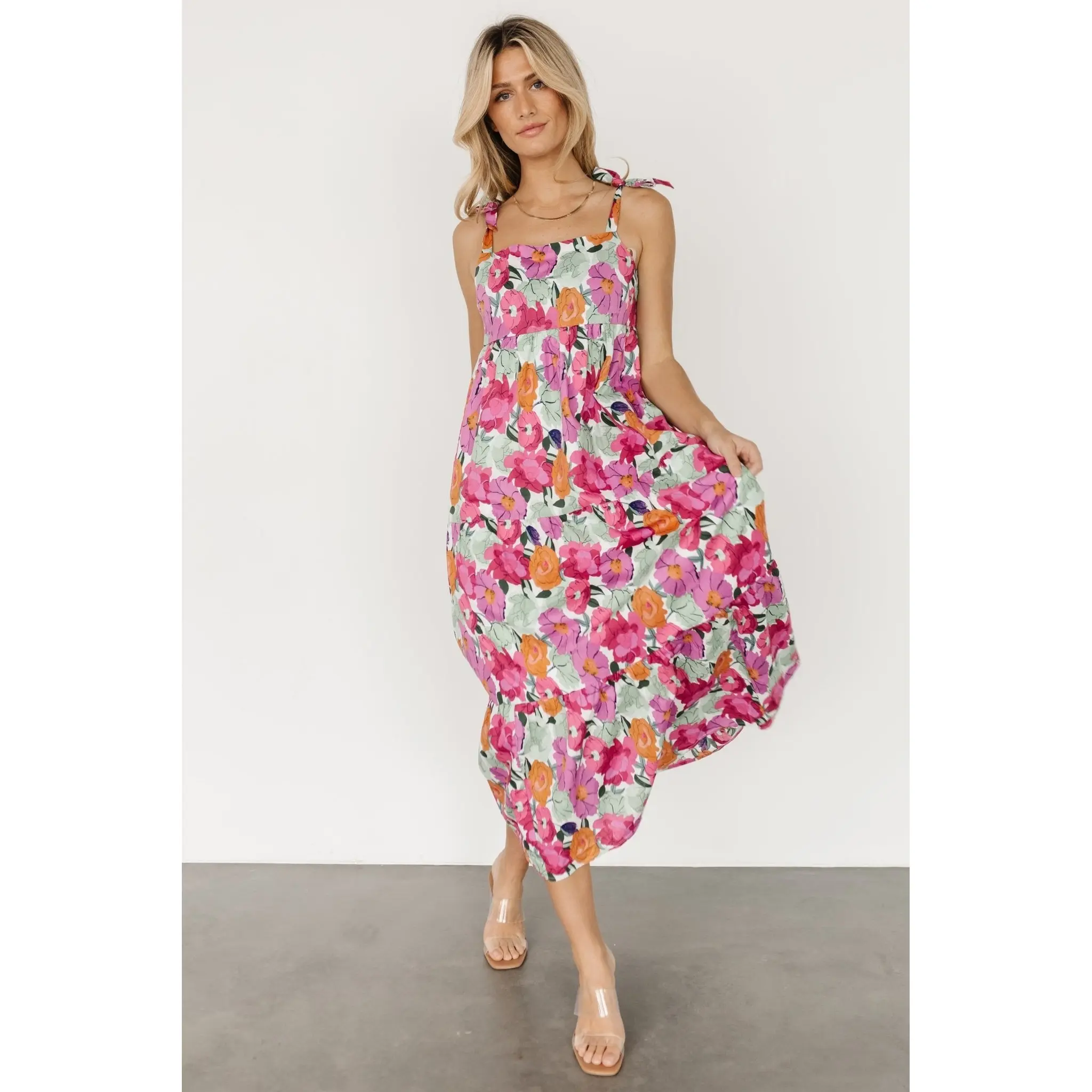 Baltic Born Women's Lakewood Tie Dress - Pink Multi, Adjustable Tank Top with Pockets - TikTok Shop Baltic Born Women's Lakewood Tie Dress - Pink Multi, Adjustable Tank Top with Pockets - TikTok Shop