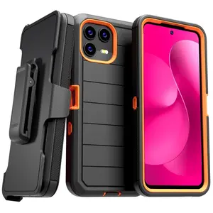 For T-Mobile REVVL 8 Pro / REVVL 8 (2025) Shockproof Cover fits Defender Protection