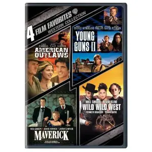 USED-4 Film Favorites: Westerns (American Outlaws, Maverick, Wild Wild West, Young Guns 2) (Unknown)
