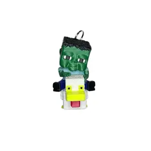 Minecraft Chicken Jockey Zombie Riding Chicken Keychain Movable Interactive