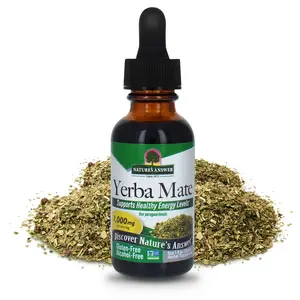 Nature's Answer Yerba Mate Liquid Alcohol Free 1 Ounce Extract | Non GMO | Made in The USA | Cruelty Free…