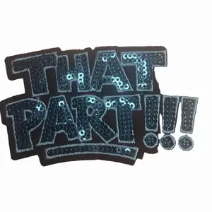 Sequin "That Part" Iron-On Patch