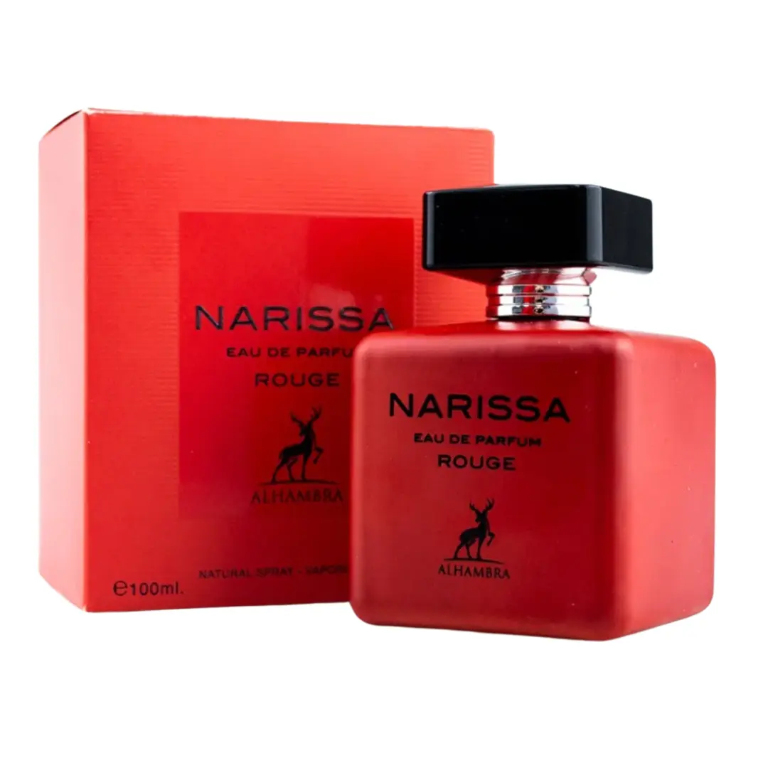 Narissa Rouge By Maison Alhambra Eau De Parfum Spray For Women 3.4 oz 100 ml
