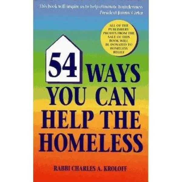 USED-54 Ways You Can Help the Homeless by Charles A. Kroloff (Paperback)