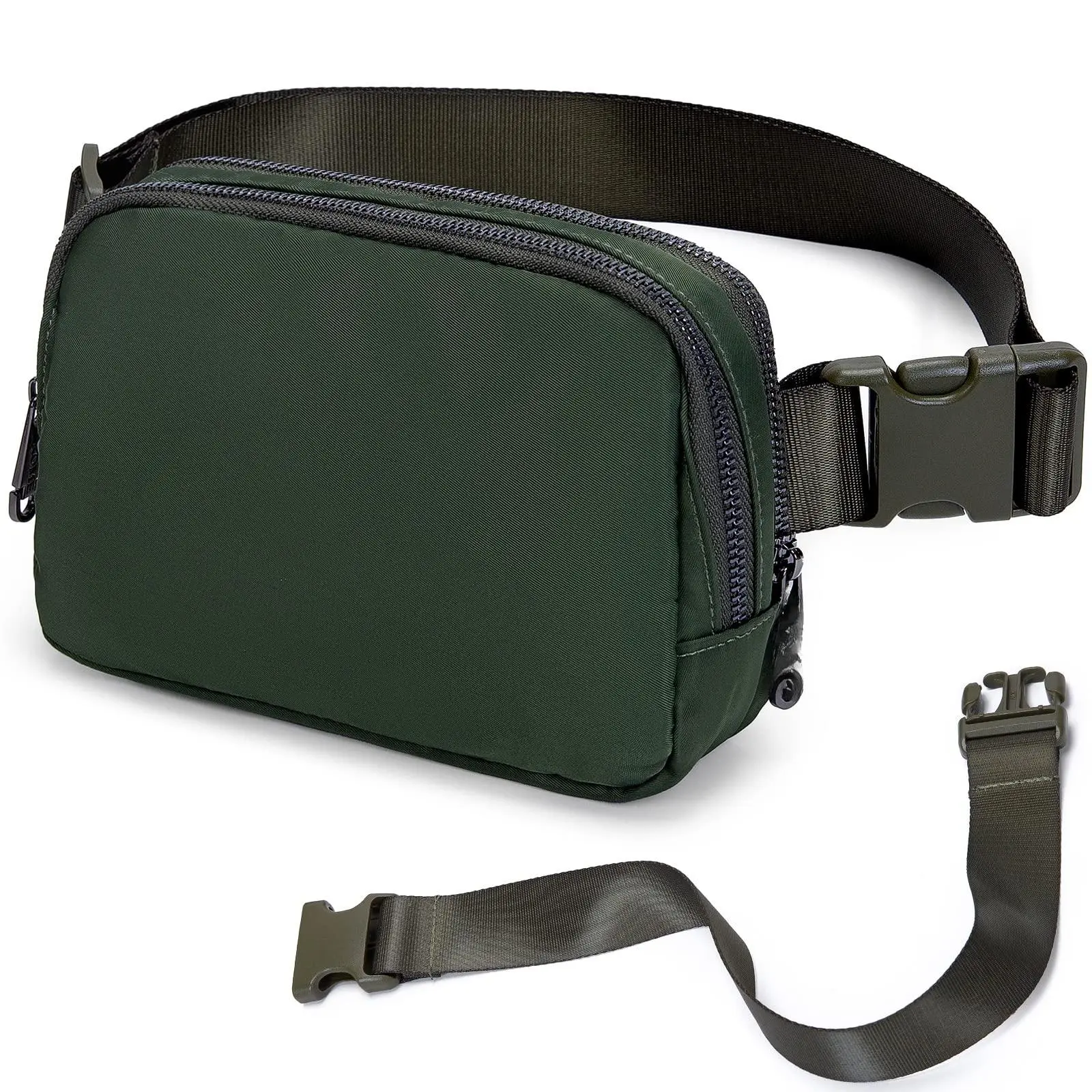 Mini Belt Bag For Women  Fashion Waist Packs Fanny Pack Crossbody Bags With Strap Extender Men Waterproof Bum Casual Travel Running Hiking Outdoor Sports