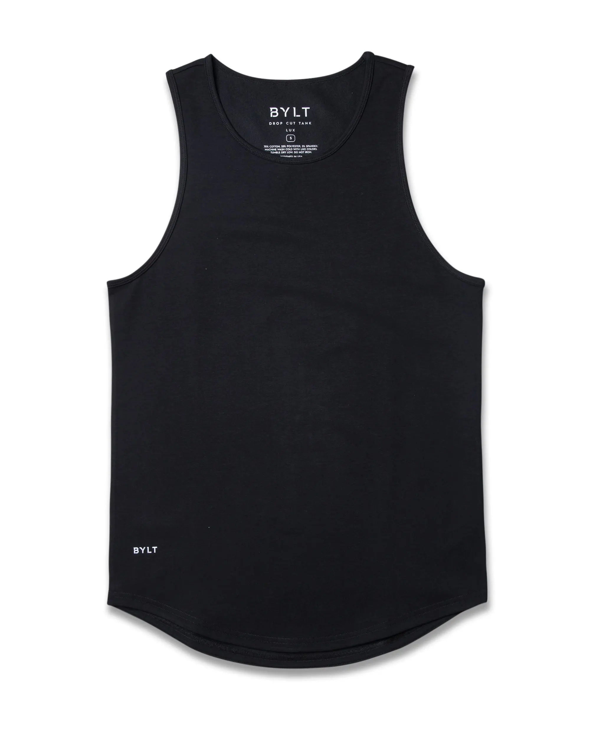 LUX Drop-Cut Tank Sleeveless Menswear Top Fabric Socks