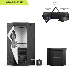 SAUNABOX Ultimate Recovery Bundle PRO: SaunaBox + Cold Plunge Pro