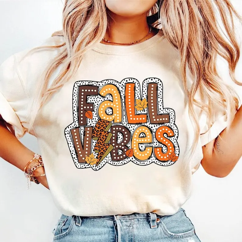 Retro Fall Shirt, Fall Vibes Shirt, Autumn Shirt, Fall Autumn Shirt, Shirt for Men and Women.