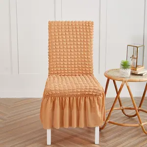 Stretchable Chair Covers Universal Removable Design Stain Resistant Durable Material High Elasticity Easy to Install for Living Room Bedroom Hotel Cafe Restaurant Use
