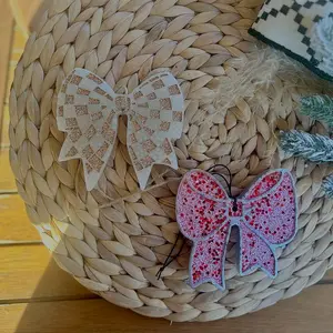 Bow Christmas Car Freshie - Keep Your Car Fresh and Smelling Nice