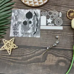 2026 New Scrapbook Metal Carbon Steel Die Cutter, Silicone Stamp Cutting Die, Embossing Engraving Tool, Craft Supplies