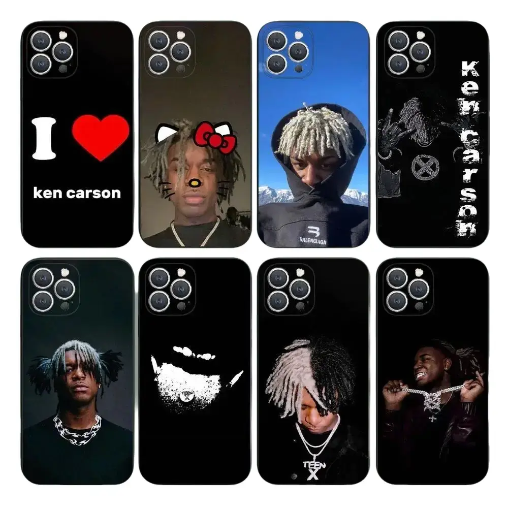 Ken Carson Phone Case For iPhone 17 Promax 17E 16 15 14 13 12 11 Pro Max 17Air Plus & Samsung Galaxy S26 S25 S24 S23 S22 S21 FE Ultra Plus Anti-Fall shockproof protection Soft silicone Back Cover