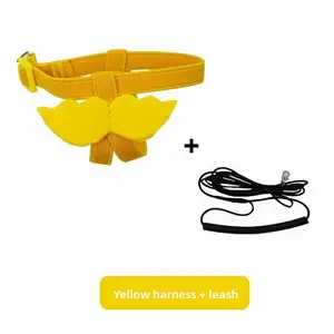 Adjustable Bird Harness Leash 2m Hand Rope Safe Escape Proof for Parrots Conures Cockatiels Outdoor Training Walking Pet Supplies