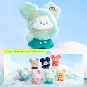 Disney Mickey Mouse Cloud Dreamland Series Plush Toy Blind Box,Plush Pendant Blind Box,Cute Keychain Plush Toy, Cute Collectible Figure with Snap Strap for Bags,Cute Cartoon Figure Gift for Kids Fans,Soft Adorable Stuffed Cuddly Stuffed Animal