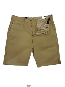 Tan Broken Twill Short 9" - Drummond Fit | Ballin