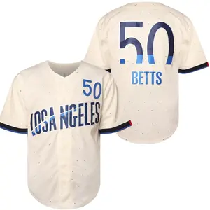 Men'S Size Baseball Jersey V-neck Embroidered Polyester Knitted Micro Elastic Sweatshirt