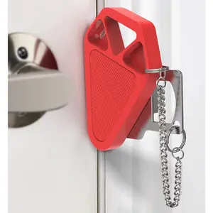 Inside Safety Portable Door Locks for Hotel Rooms, Apartment, Travelers &  - Extra Door Locker with Latch