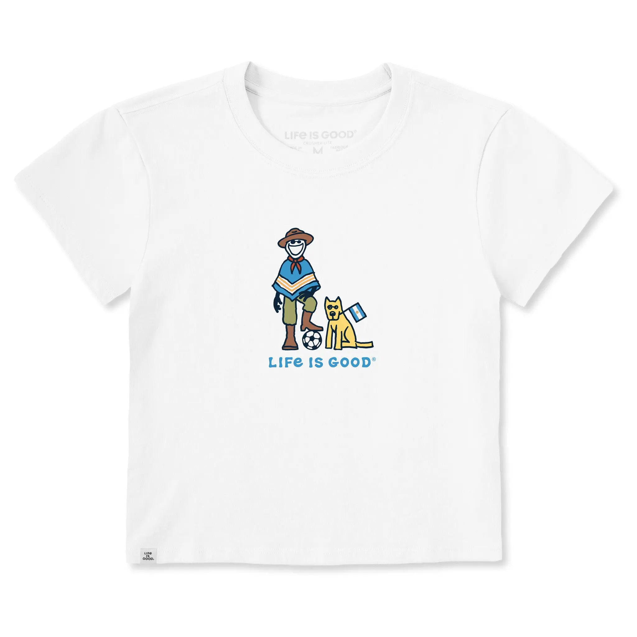 Women's Jake and Rocket Argentina Crusher-LITE Shrunken Tee
