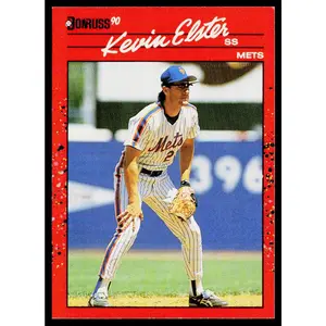 Kevin Elster 1990 Donruss #152 New York Mets