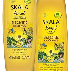 SKALA Maracuja & Pataua Oil Kit – Nourishing Shampoo and Conditioner for Dry & Damaged Hair