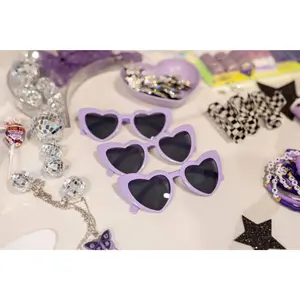 Purple Heart Sunglasses