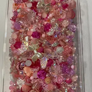 Pretty Princess: resin charms, beads, acrylic charms