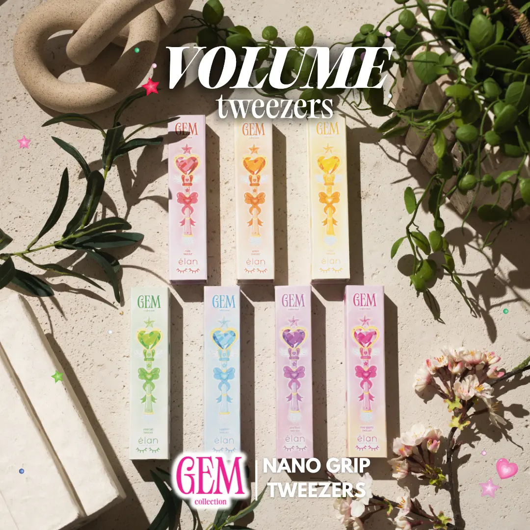 GEMSTONE: nano grip VOLUME tweezer