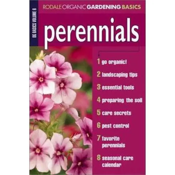USED Book - Perennials: Organic Gardening Basics Volume 6 (Rodale Organic Gardening Basics) by Organic Gardening Magazine (Paperback) - english