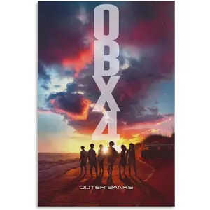 Outer Banks TV Series Poster Art Poster (4) Canvas Poster Bedroom Decor Office Room Decor Gift