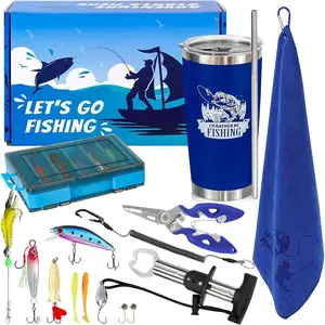 Easter Gifts for Teen Boys, Coolest Teenage Boy Gifts Ideas for 10 11 12 13 14 15 16, 17 18 Years Old, Tween Boy Fishing Gift Baskets with Fishing Tools, Christmas Stocking Stuffer for Him Son