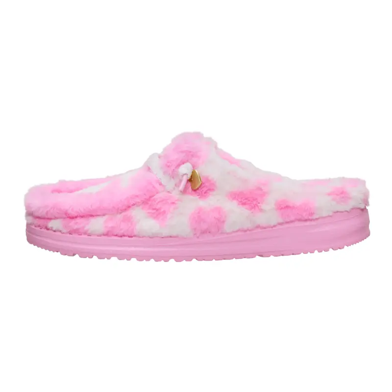 HEYDUDE Wendy Slipper Hearts - Comfortable Slip on Footwear